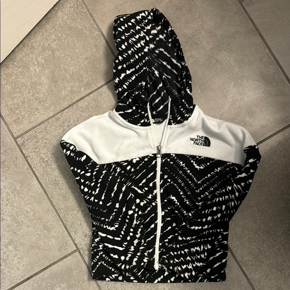 The North Face Black and White Hoodie